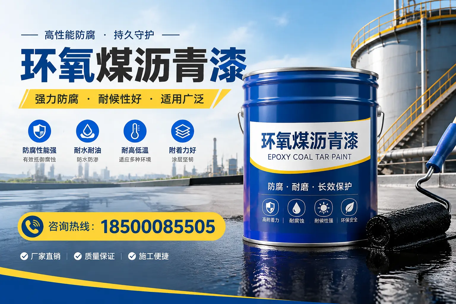 环氧煤沥青漆的储存与运输注意事项，开封企业须知